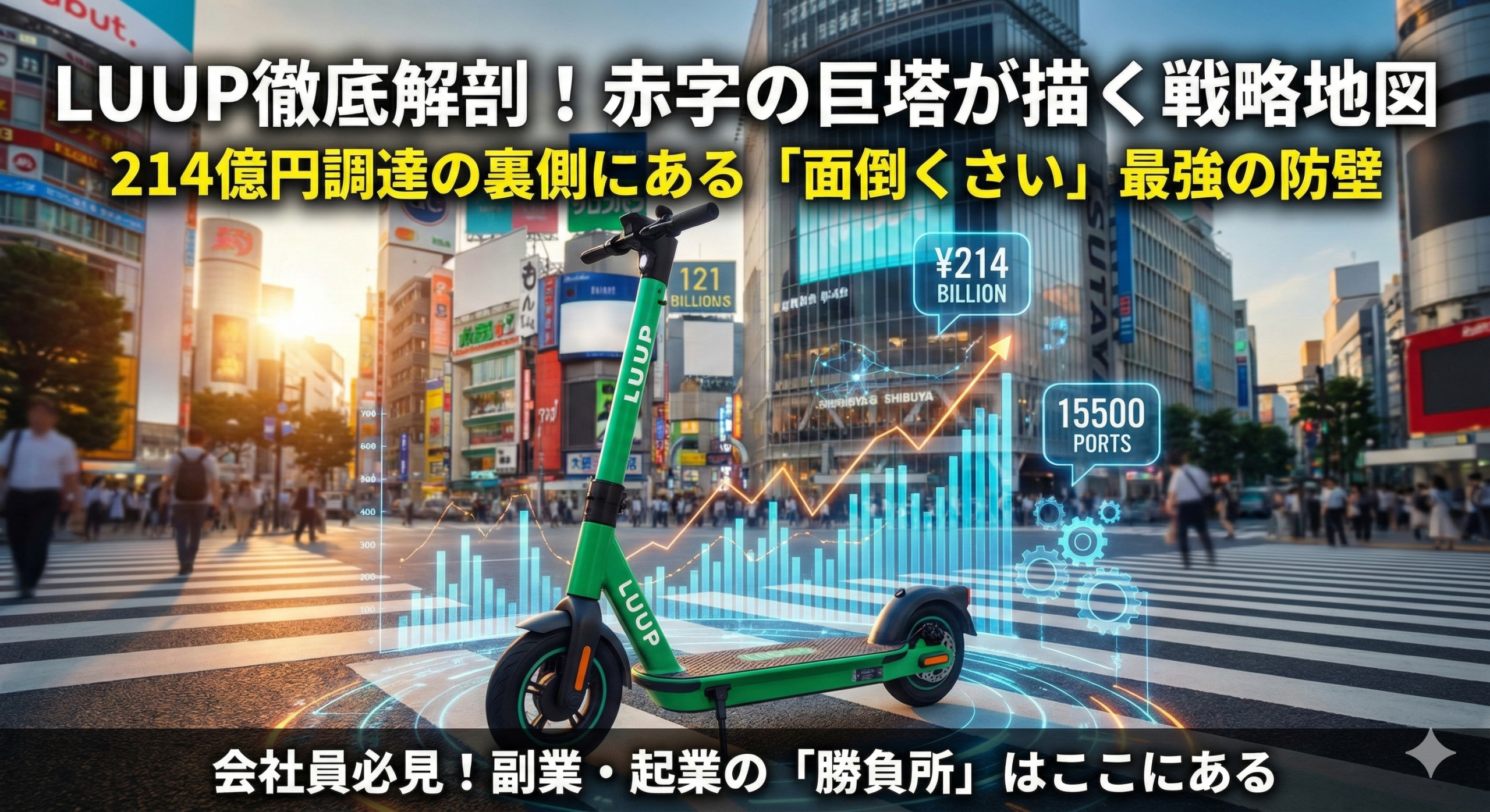 【面倒くさいに勝機あり】LUUPは儲かってる?214億調達の裏にある最強戦略